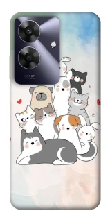 Чехол на Realme Note 60 Funny Pets ver.2 фото 1 из 1