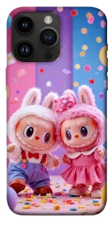 Чехол на Apple iPhone 14 Pro Max (6.7") Labubu twins ver.3 фото 1 из 1