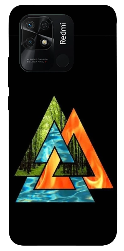 Чехол на Xiaomi Redmi 10C Валькнут v4 фото 1 из 1