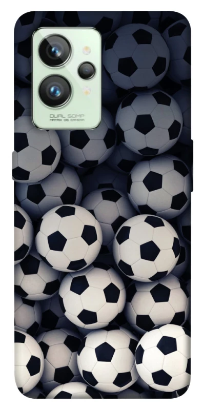 Чохол на Realme GT2 Футбольні м'ячи фото 1 з 1