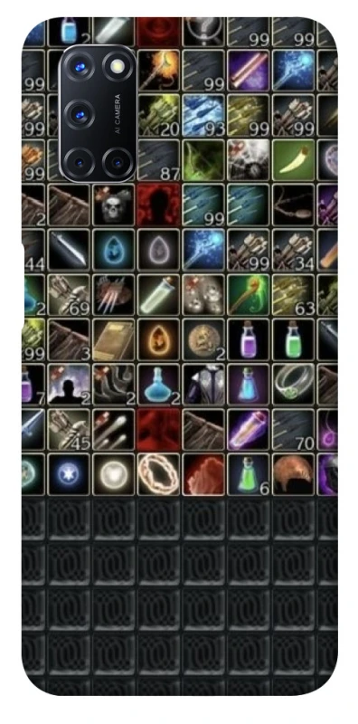 Чохол на Oppo A52 / A72 / A92 Inventory menu ver.2 фото 1 з 1