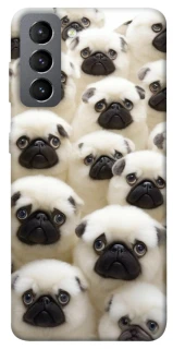 Чохол на Samsung Galaxy S21 FE Doggy Pug Love фото 1 з 1