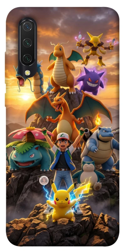 Чехол на Xiaomi Mi CC9 / Mi 9 Lite Pokemon фото 1 из 1