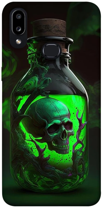 Чехол на Samsung Galaxy A10s Skull bottle фото 1 из 1