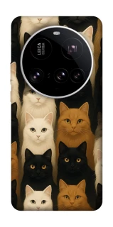 Чехол на Xiaomi 15 Ultra Colorful Cat Collage фото 1 Чехол на Xiaomi 15 Ultra Colorful Cat Collage фото 1 из 1