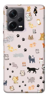 Чохол на Xiaomi Redmi Note 12 Pro+ 5G Cat style ver.1 фото 1 з 1