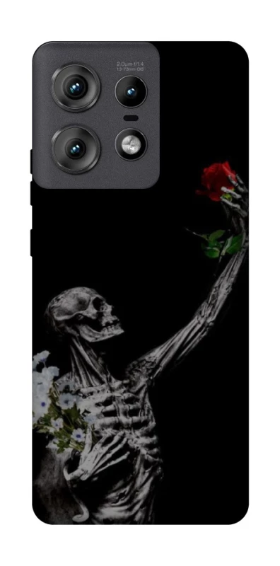 Чехол на Motorola Edge 50 Pro Skeleton vs Rose фото 1 из 1
