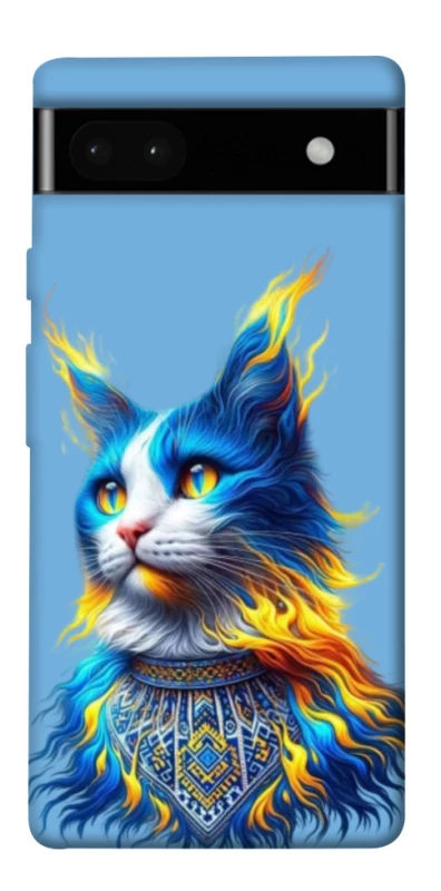 Чохол на Google Pixel 6a Кіт патріот фото 1 з 1