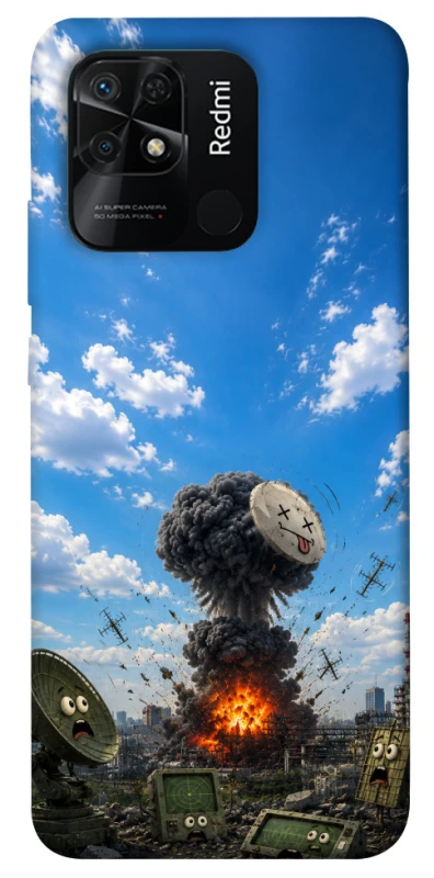 Чохол на Xiaomi Redmi 10C Moscow never sleeps ver.6 фото 1 з 1