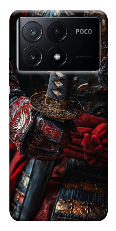 Чехол на Xiaomi Poco X6 samurai фото 1 из 1