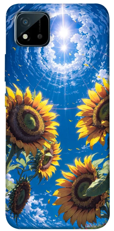 Чехол на Realme C20 Sunflowers фото 1 из 1