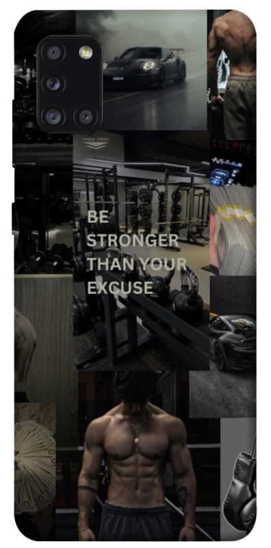 Чохол на Samsung Galaxy A31 Be stronger фото 1 з 1