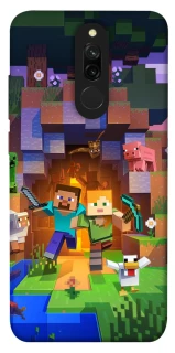 Чохол на Xiaomi Redmi 8 Minecraft game фото 1 з 1