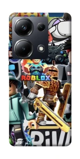 Чохол на Xiaomi Poco M6 Pro 4G Roblox collage ver.1 фото 1 з 1