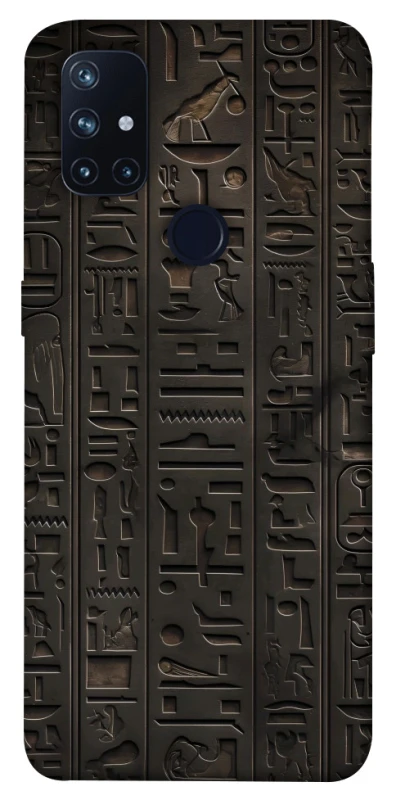 Чохол на OnePlus Nord N10 5G Hieroglyphs фото 1 з 1