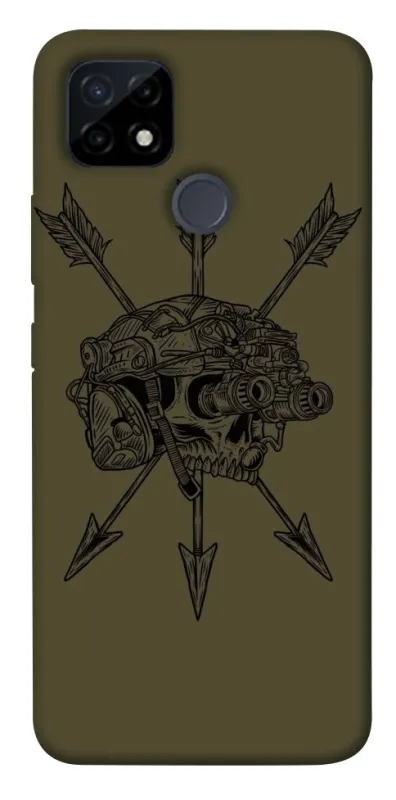 Чохол на Realme C12 Mil skull фото 1 з 1