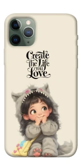 Чохол на Apple iPhone 11 Pro (5.8") Create the life you love фото 1 з 1