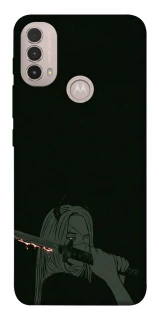 Чохол на Motorola Moto E40 Людина-бензопила фото 1 з 1