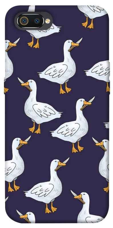 Чехол на Realme C2 Гуси с претензией фото 1 из 1