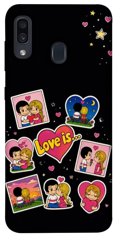 Чохол на Samsung Galaxy A20 / A30 Love is фото 1 з 1