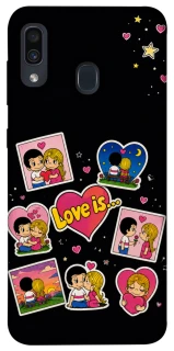 Чехол на Samsung Galaxy A20 / A30 Love is фото 1 из 1