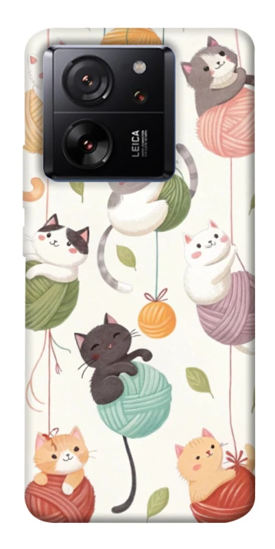 Чохол на Xiaomi 13T Funny Kittens фото 1 з 1