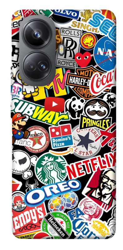 Чохол на Realme 10 Pro+ brands фото 1 з 1