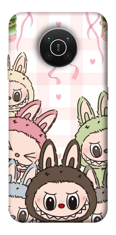 Чохол на Nokia X10 / X20 All Labubu 2 фото 1 з 1