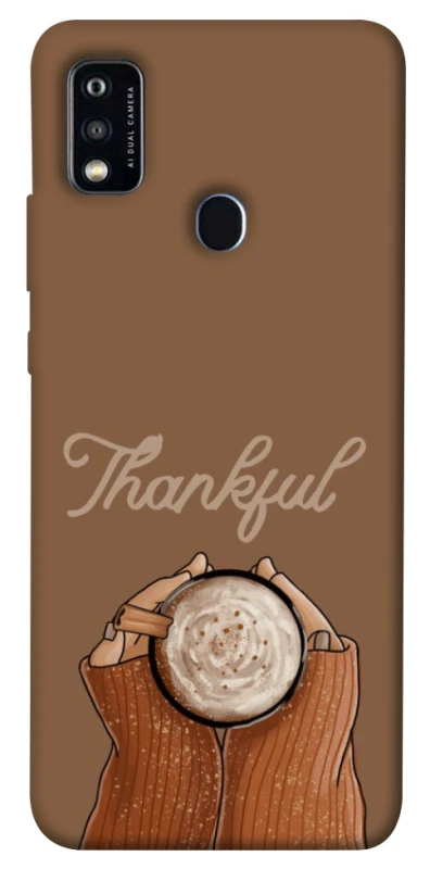 Чохол на ZTE Blade A51 Thankful coffee фото 1 з 1