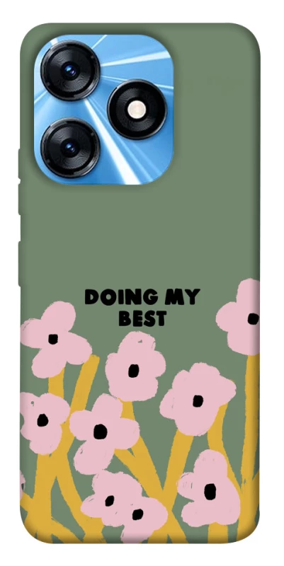 Чехол на TECNO Spark 10 Doing my best фото 1 из 1