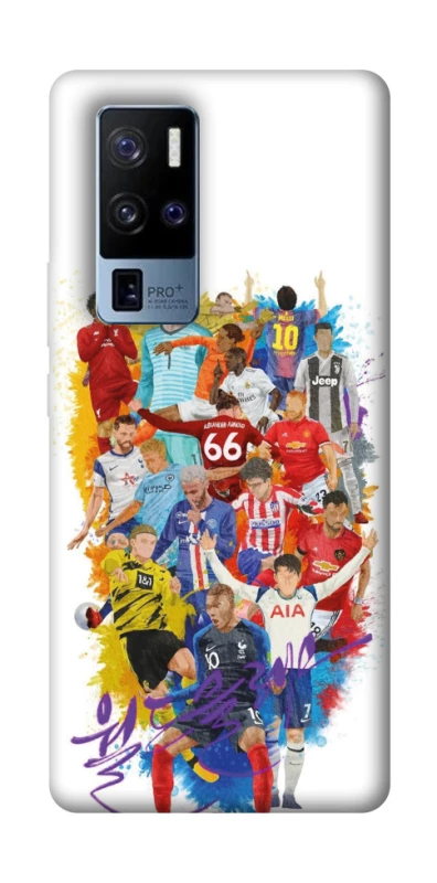 Чехол на Vivo X50 Pro+ Football Abstract v2 фото 1 из 1