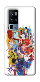 Чехол на Vivo X50 Pro+ Football Abstract v2 фото 1 из 1