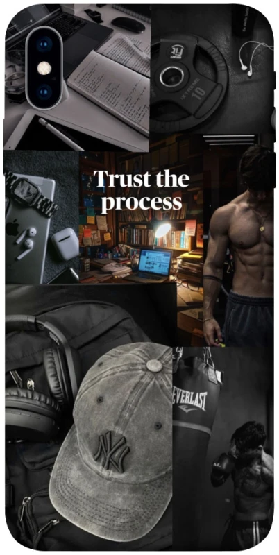 Чохол на Apple iPhone X (5.8") Trust the Process фото 1 з 1