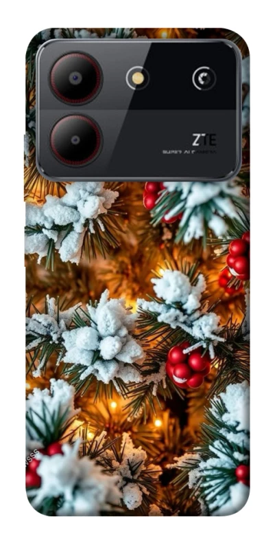 Чохол на ZTE Blade A54 4G Новорічний v22 фото 1 з 1