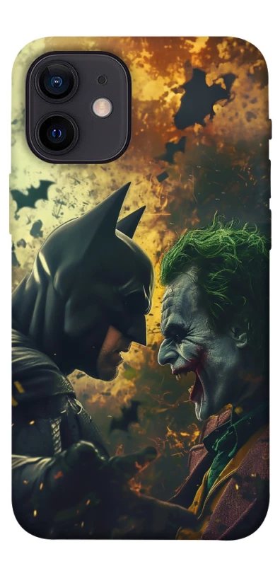 Чехол на Apple iPhone 12 mini (5.4") Batman and the Joker фото 1 из 1