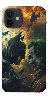 Чехол на Apple iPhone 12 mini (5.4") Batman and the Joker фото 1 из 1