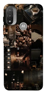 Чохол на Motorola Moto E20 Coffee collage ver.1 фото 1 з 1