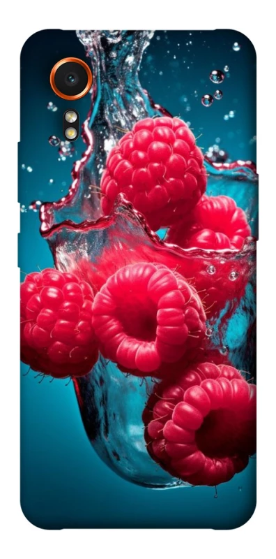 Чохол на Samsung Galaxy Xcover7 Малинка у воді фото 1 з 1