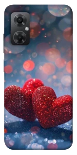 Чехол на Xiaomi Redmi Note 11R Red hearts фото 1 из 1
