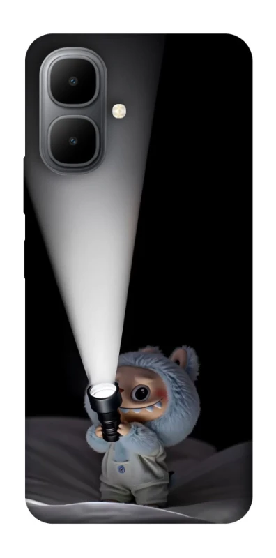 Чохол на Infinix Smart 10 Labubu with flashlight ver.3 фото 1 з 1