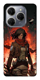 Чохол на TECNO Spark 20 Pro Mikasa v2 фото 1 з 1