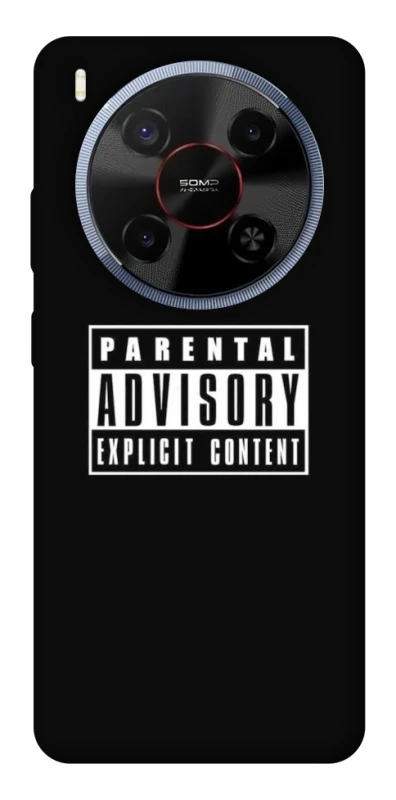 Чохол на ZTE Blade V70 Max Parental Advisory Label фото 1 Чохол на ZTE Blade V70 Max Parental Advisory Label фото 1 з 1