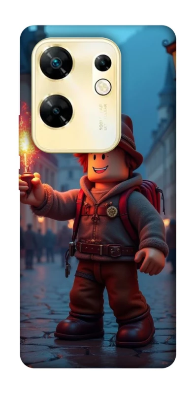 Чохол на Infinix Zero 30 4G Roblox Fire Logo Blue Flames фото 1 з 1