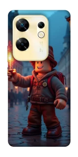 Чохол на Infinix Zero 30 4G Roblox Fire Logo Blue Flames фото 1 з 1