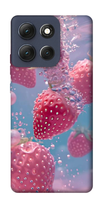 Чохол на Motorola Moto G86 Полуниця в воді фото 1 з 1