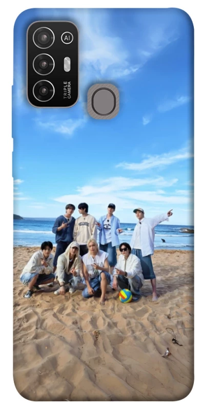 Чехол на ZTE Blade A52 Stray Kids All In One Frame фото 1 из 1