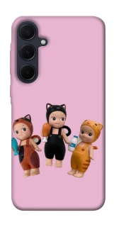 Чохол на Samsung Galaxy A55 Cat Cafe Trio фото 1 з 1