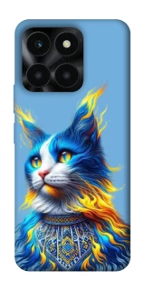 Чохол на Huawei Honor X6a Кіт патріот фото 1 з 1