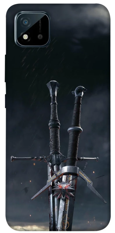 Чехол на Realme C11 (2021) Мечи Ведьмака фото 1 из 1