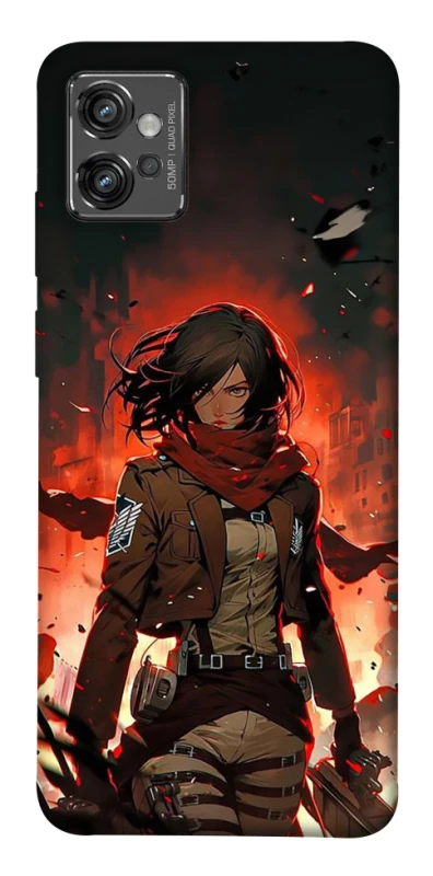 Чохол на Motorola Moto G32 Mikasa v2 фото 1 з 1